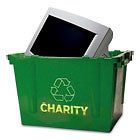 Don't just throw out old PCs--donate or recycle obsolete technology.