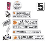 TrackItBack labels