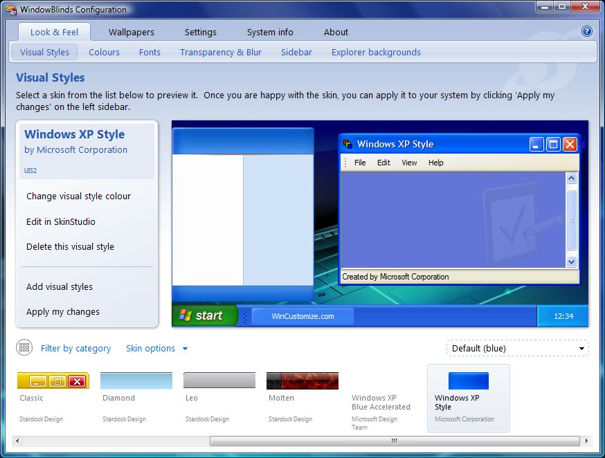 Microsoft Windows Xp Vista Theme