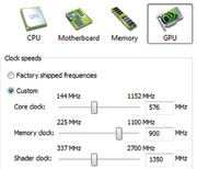 Overclock GPU; click to view full-size image.