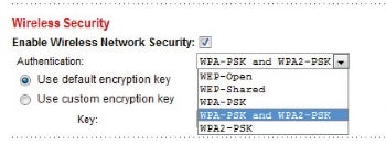 WPA2 security