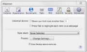 The Develop menu in Safari (click for full-size image).