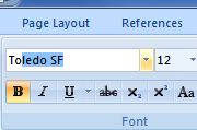 Microsoft Word Tip: Quickly Skip to the Font You Want