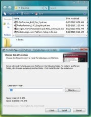 Installing PortableApps on a Windows system