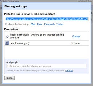 Even people who don't use Google Docs can share files with you.
