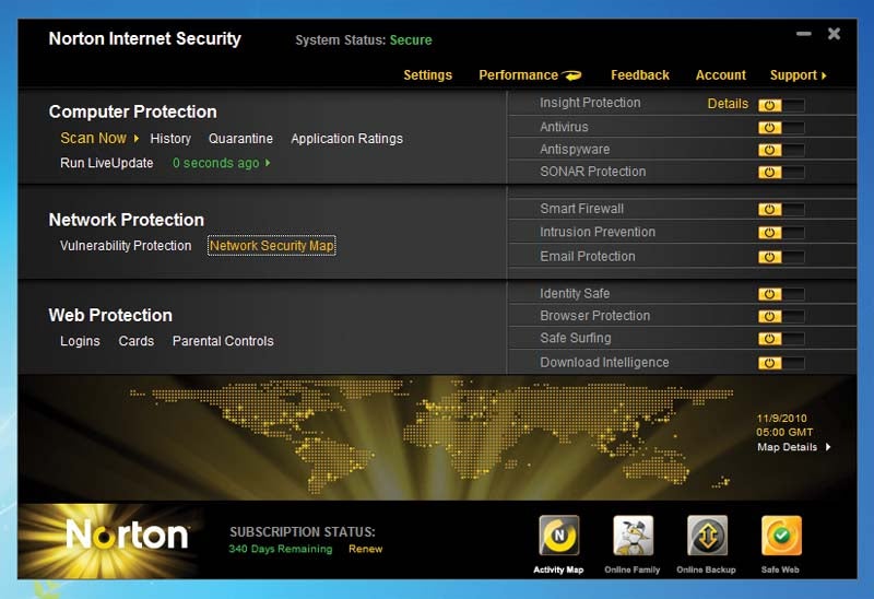 Symantec Norton Internet Security 2011. Pros: Streamlined, extremely efficient; combined rating for security and performance put it in first place.