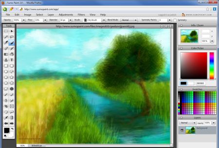 Paint Images Online on Ilidio   Sumo Paint   Online Image Editor And Drawing Application