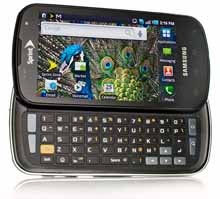 Sprint's Samsung Epic 4G (with keyboard).