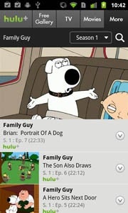 Hulu Plus App Available on Select Android Phones