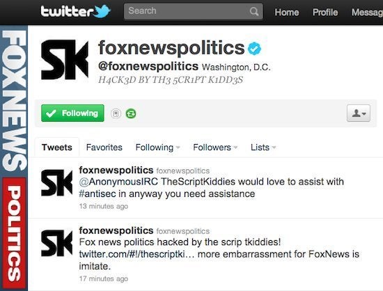 Fox News Twitter Account Hacked, Falsely Reports President's Death