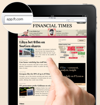 Financial Times Ousted from Apple's App Store