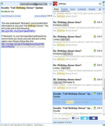 CloudMagic screenshot