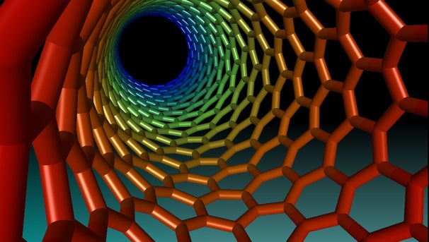 A nanotube structure, Credit: Geoff Hutchison (Flickr)