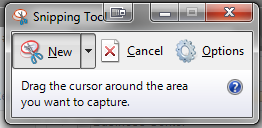 Windows 7 and Vista have a built-in screenshot utility called the Snipping Tool.