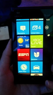 The Lumia 900 did not disappoint in this hands-on at CES.