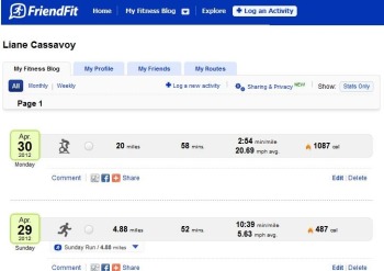 FriendFit screenshot