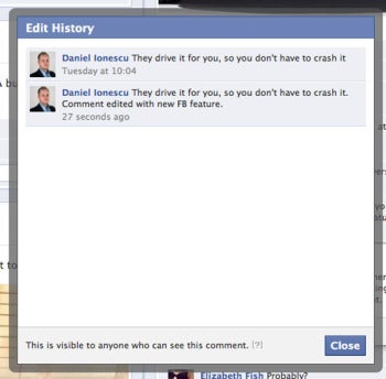 You can now edit your Facebook comments