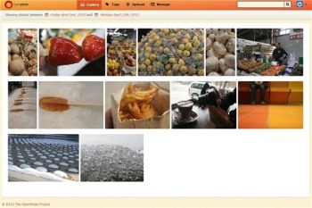 OpenPhoto gallery screenshot