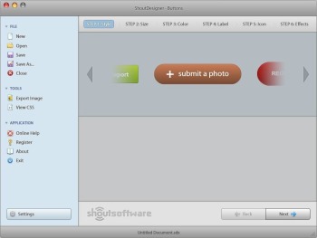 ShoutDesigner screenshot