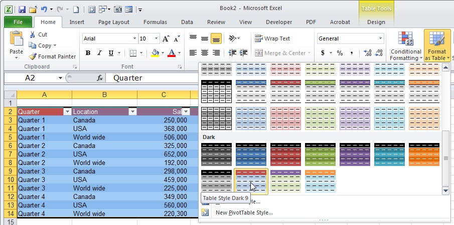 10 Secrets for Creating Awesome Excel Tables | PCWorld