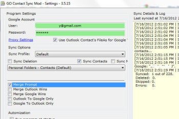 Copy Outlook Contacts To Google Mail