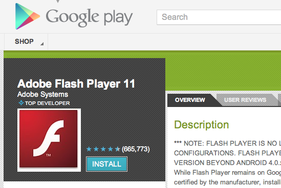 Free Download Adobe Flash Player For Android 4.3