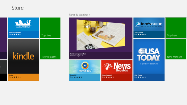 Microsoft Store in Windows 8