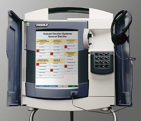 diebold voting machine