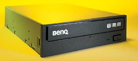 BenQ's $149 multiformat rewritable DVD drive.