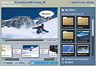 Photobucket preview of Web-based Photoshop.