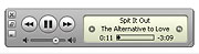 iTunes Mini Player (click to enlarge).