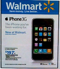 iphone, apple, walmart, bargain, shopping