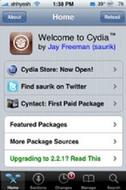cydia apple iphone app store jailbroken
