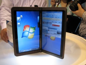MSI's dual-screen e-reader/netbook.