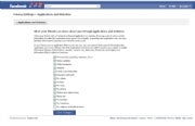 Facebook privacy settings