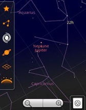 Droid X Apps: Google Sky Map