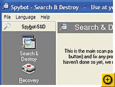 Click here for full-size image. Spybot Search & Destroy (2000)