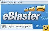 eBlaster main screen; click to view full-size image.