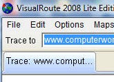 VisualRoute 2008 Lite; click for full-size image.
