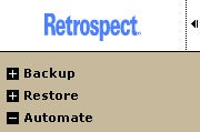 EMC Retrospect 7.6; click to enlarge.