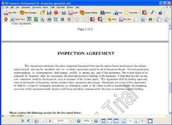 for instance the header on a converted to word document