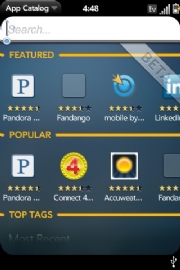 WebOS app store; click to view full-size image.