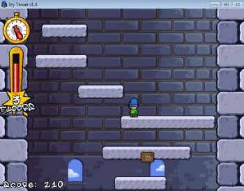 Icy Tower is plain old platform-jumping fun with few frills.