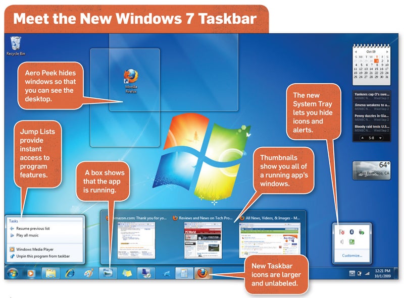 Restore Taskbar Windows 7