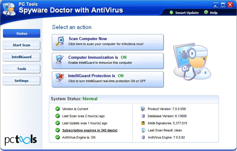 Spyware doctor with antivirus original serial key