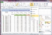Excel 2010 icon sets