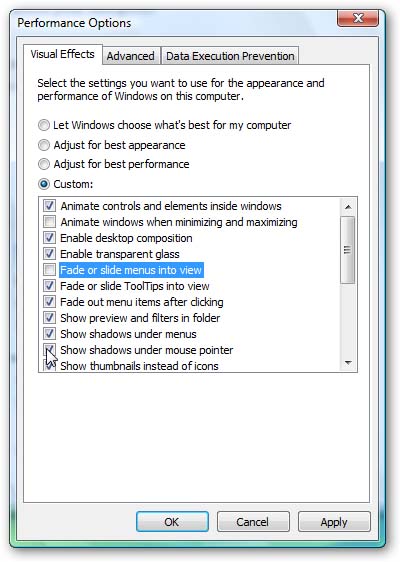 Interface options; click to view full-size image.