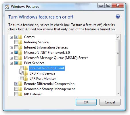 Internet Printing; click to view full-size image.