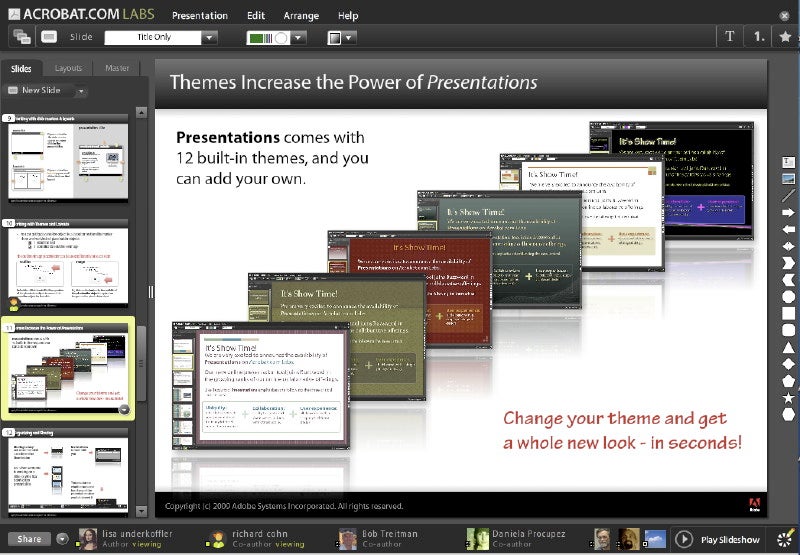 adobe program to make presentations