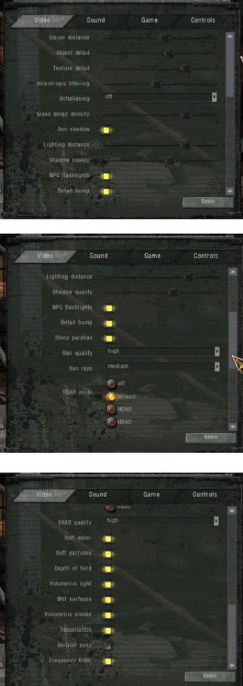 Call of Pripyat offers a ton of graphics settings, but which to enable?